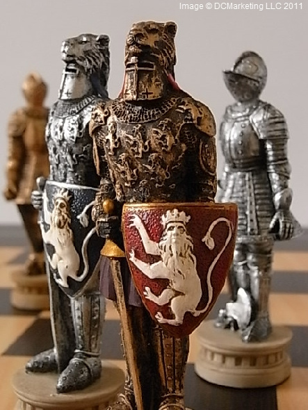Medieval Warrior Theme Chess Set